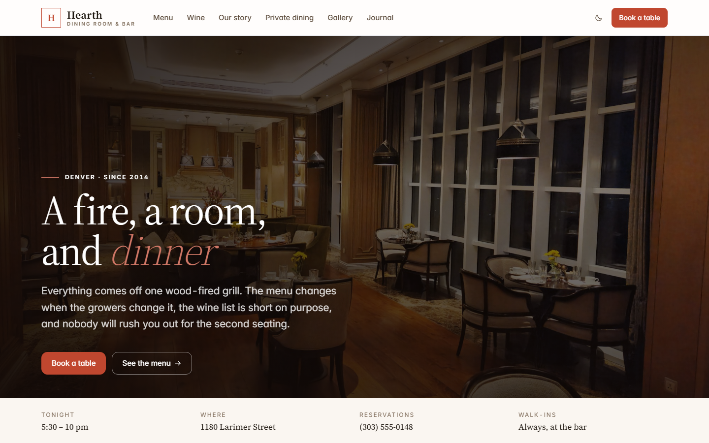 Hearth — HTML edition
