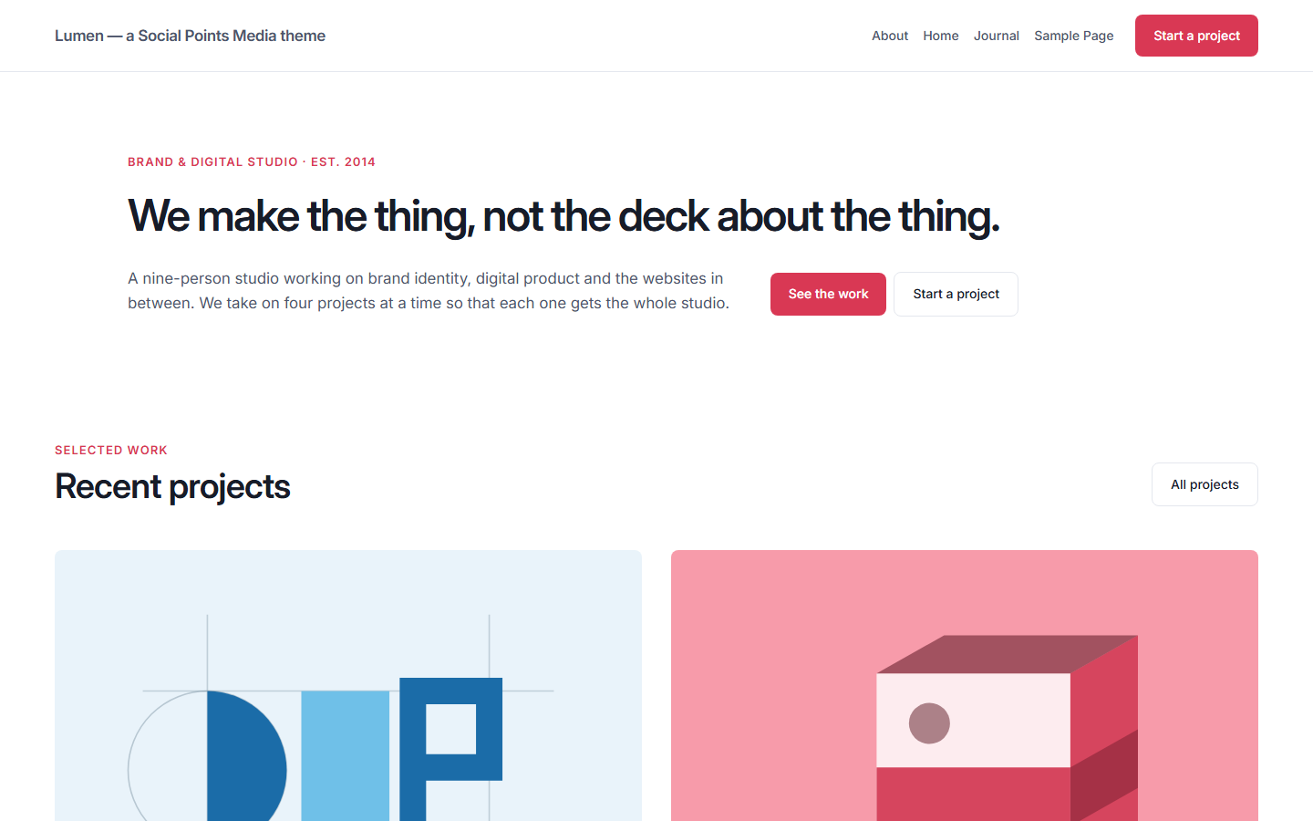 Lumen — WordPress edition