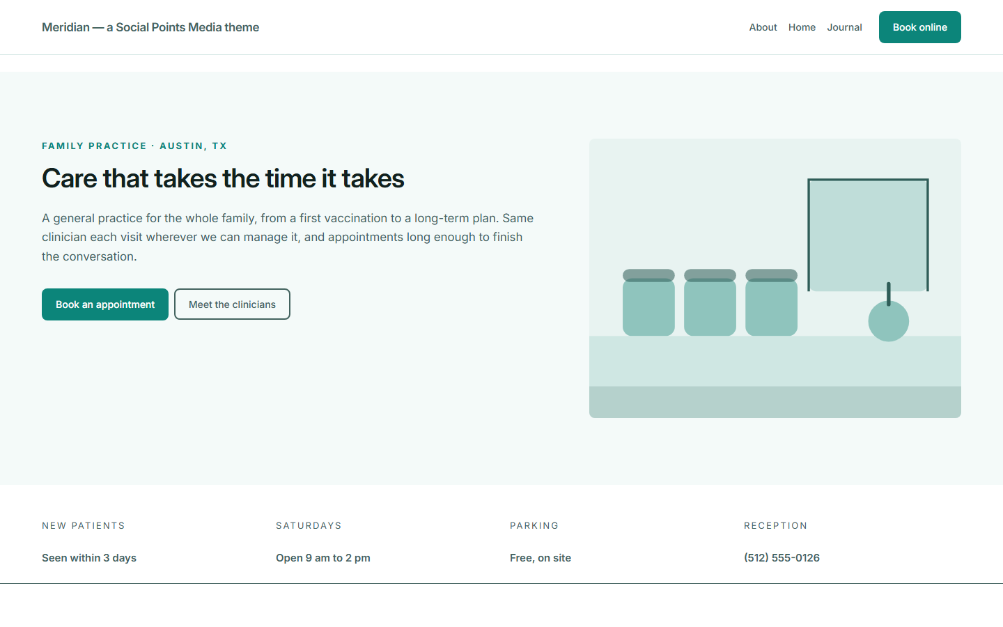 Meridian — WordPress edition